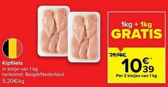 Carrefour Kipfilets aanbieding