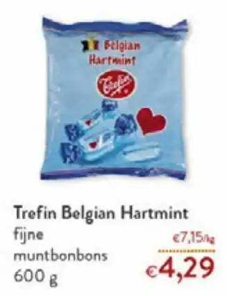 OKay Trefin belgian hartmint fijne muntbonbons aanbieding