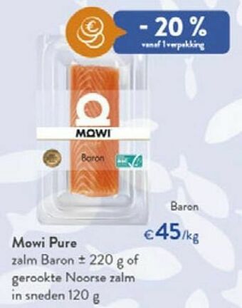 OKay Mowi pure zalm baron aanbieding