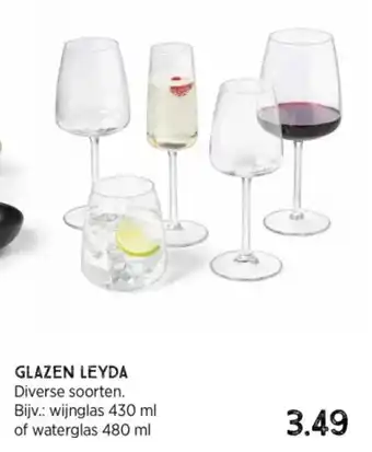 Xenos GLAZEN LEYDA aanbieding