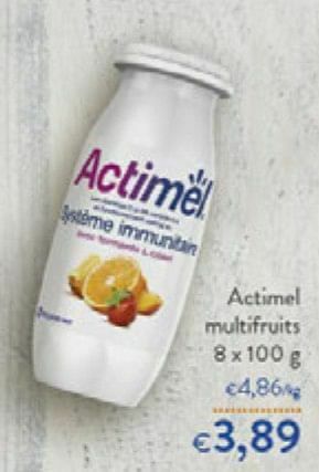 OKay Actimel multifruits aanbieding