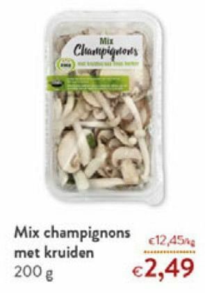 OKay Mix champignons met kruiden aanbieding