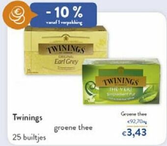 Twinings groene thee