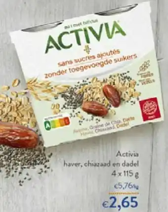 OKay Activia haver chiazaad en dadel aanbieding