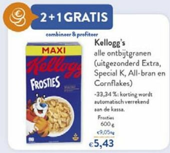 OKay Kellogg`s frosties aanbieding