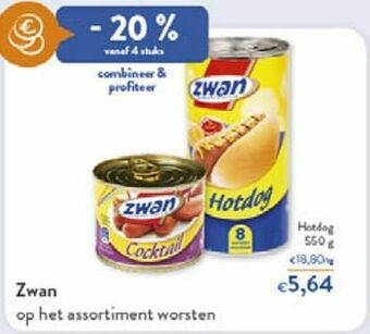 OKay Zwan hotdog aanbieding