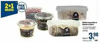 Makro Crackers black pepper of zeezout aanbieding