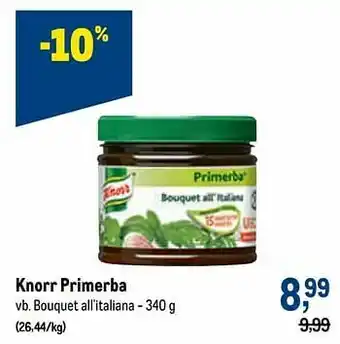 Makro Knorr primerba bouquet all`italiana aanbieding