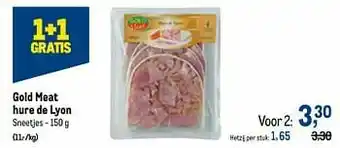 Gold meat hure de lyon