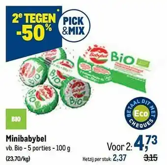 Minibabybel bio