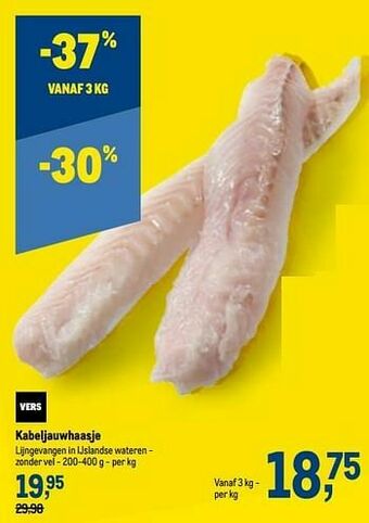Makro Kabeljauwhaasje aanbieding
