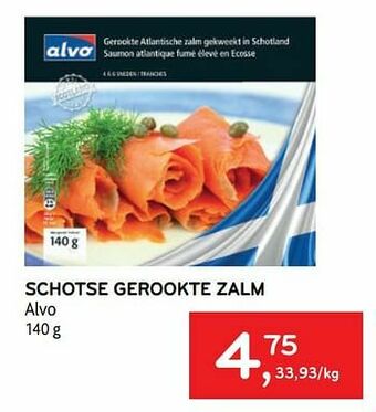Schotse gerookte zalm alvo