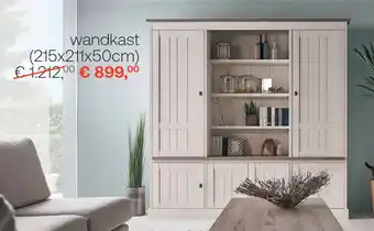 wandkast 215 x 211 x 50cm