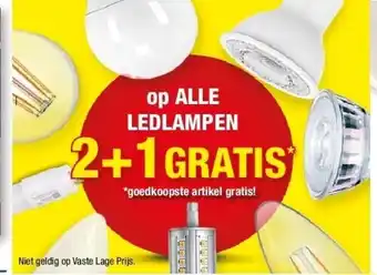 Hubo Op alle ledlampen aanbieding