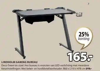Jysk Lindholm gaming bureau aanbieding