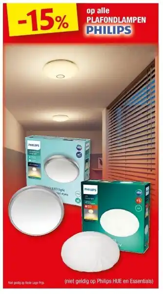Hubo Op alle plafondlampen aanbieding