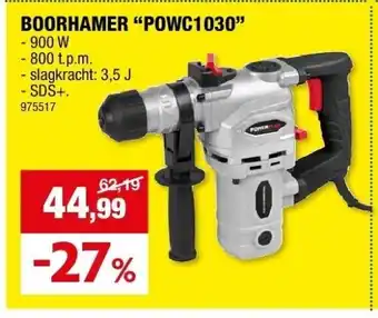Hubo Boorhamer “powc1030” aanbieding