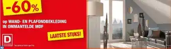 Hubo Op wand- en plafondbekleding in ommantelde mdf aanbieding