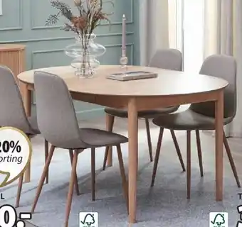 Jysk Marstrand tafel aanbieding