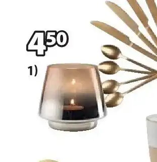 Jysk Brynje theelichthouder aanbieding