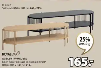 Jysk Egelev tv-meubel aanbieding