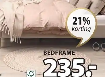 Jysk Kongsberg bedframe aanbieding