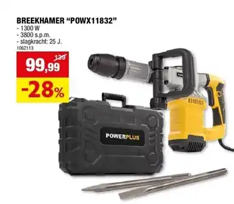 Hubo Breekhamer “powx11832” aanbieding
