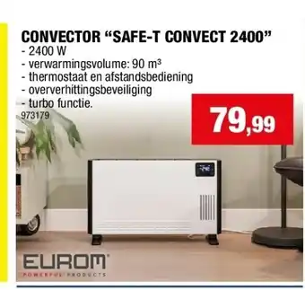 Hubo Convector “safe-t convect 2400” aanbieding