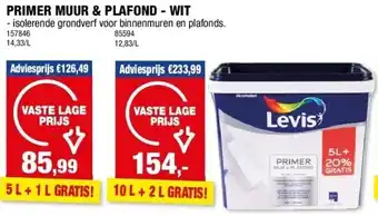 Primer muur & plafond - wit