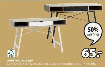 Jysk Abbetved bureau aanbieding