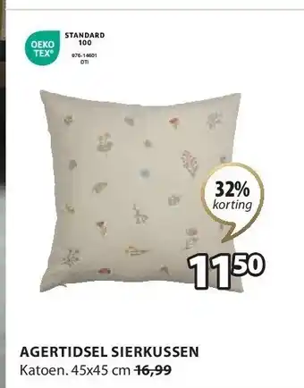Jysk Agertidsel sierkussen aanbieding