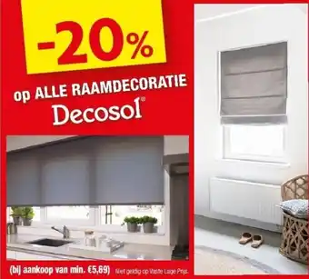 Op alle raamdecoratie