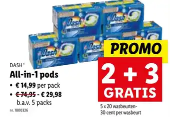 dash All-in-1 pods