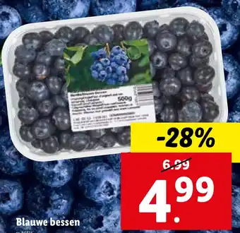 Lidl Blauwe bessen aanbieding
