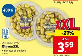 Lidl Olijven XXL aanbieding