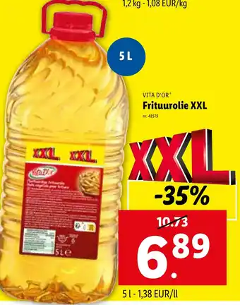 Lidl Frituurolie XXL aanbieding