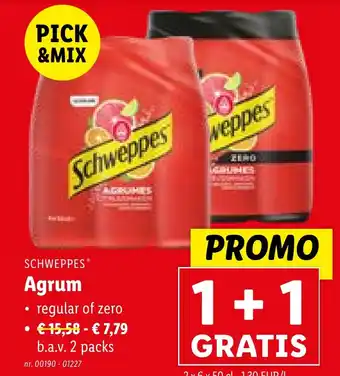 Lidl Agrum regular of zero aanbieding