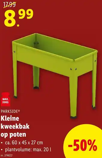 Lidl kleine kweekbak op poten aanbieding