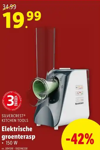 SILVERCRESTⓇ KITCHEN TOOLS Elektrische groenterasp
