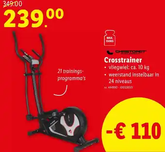 Lidl Crosstrainer aanbieding