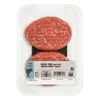 Delhaize Burger | rund | gekruid aanbieding