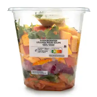 Delhaize Soep | wortelpompoen aanbieding