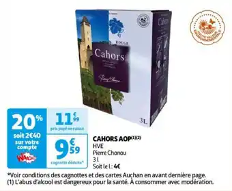 Auchan CAHORS AOP aanbieding