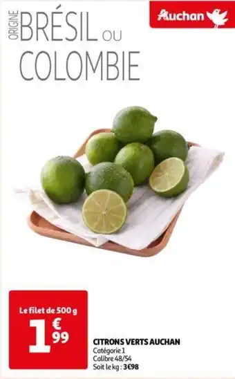 CITRONS VERTS