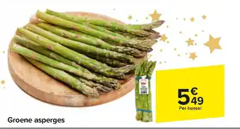 Carrefour Market Groene asperges aanbieding