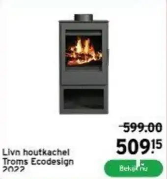 GAMMA Livn houtkachel Troms Ecodesign 2022 aanbieding