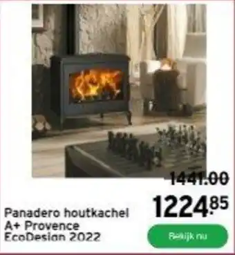 Panadero houtkachel A+ Provence EcoDesign 2022