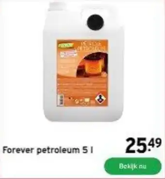 GAMMA Forever petroleum 5 l aanbieding