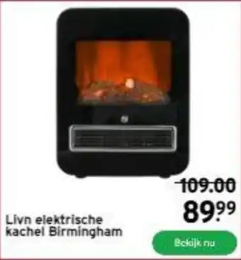 GAMMA Livn elektrische kachel Birmingham aanbieding