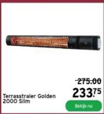 Terrasstraler Golden 2000 Slim